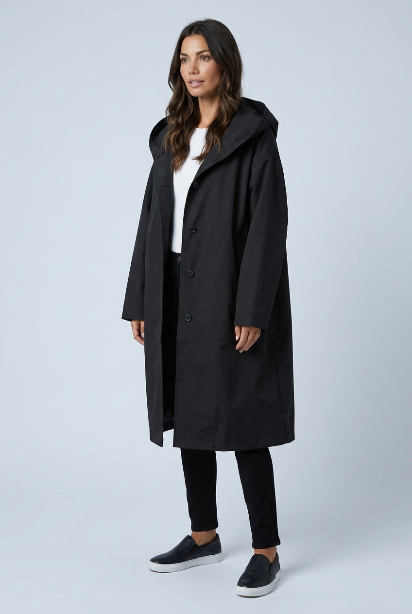 Ezra — Parka longue à capuche — Amielle Paris