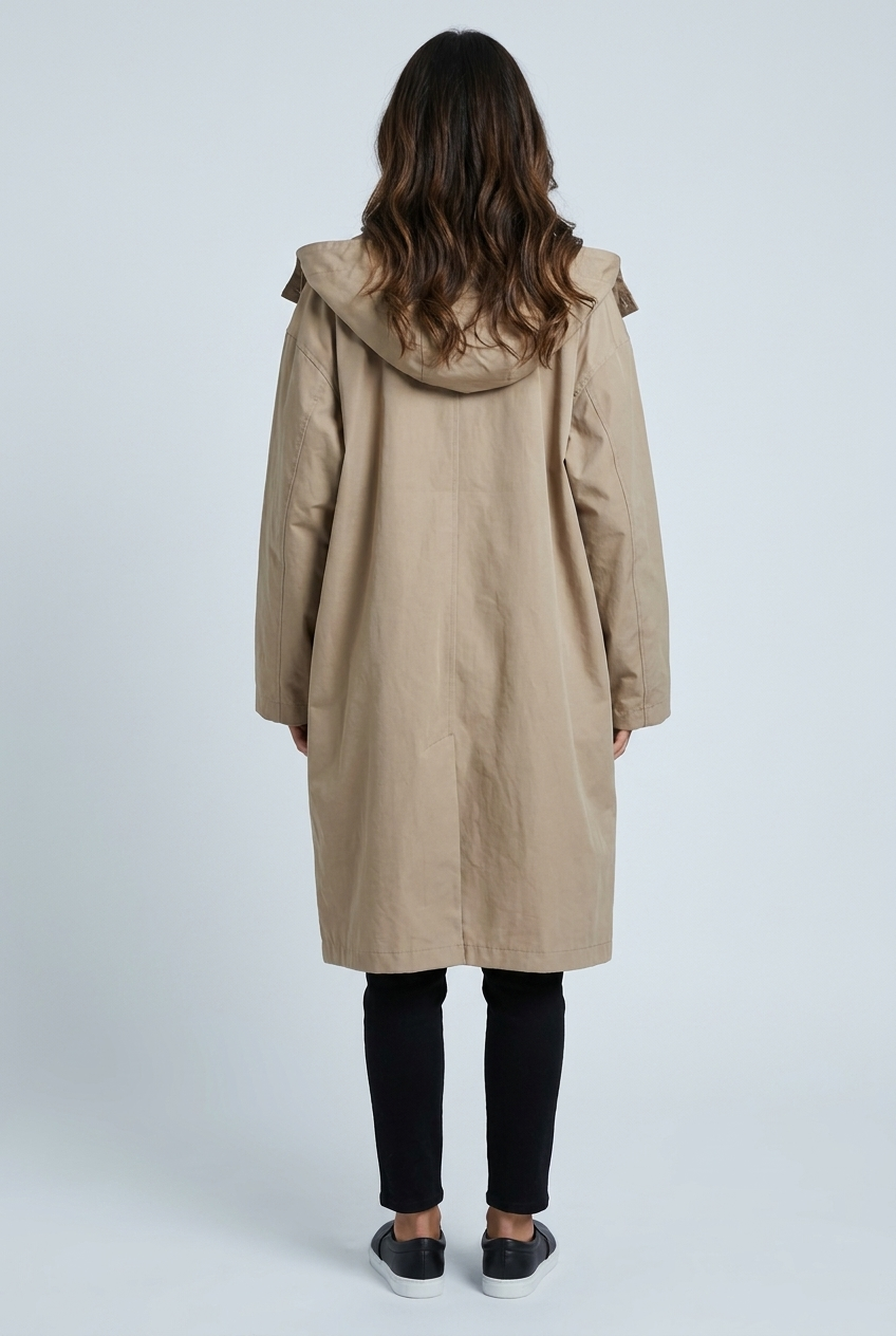 Ezra — Parka longue à capuche — Amielle Paris