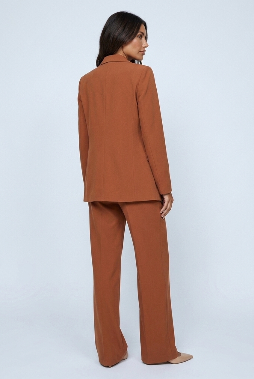Ines — Tailleur blazer et pantalon large — Amielle Paris
