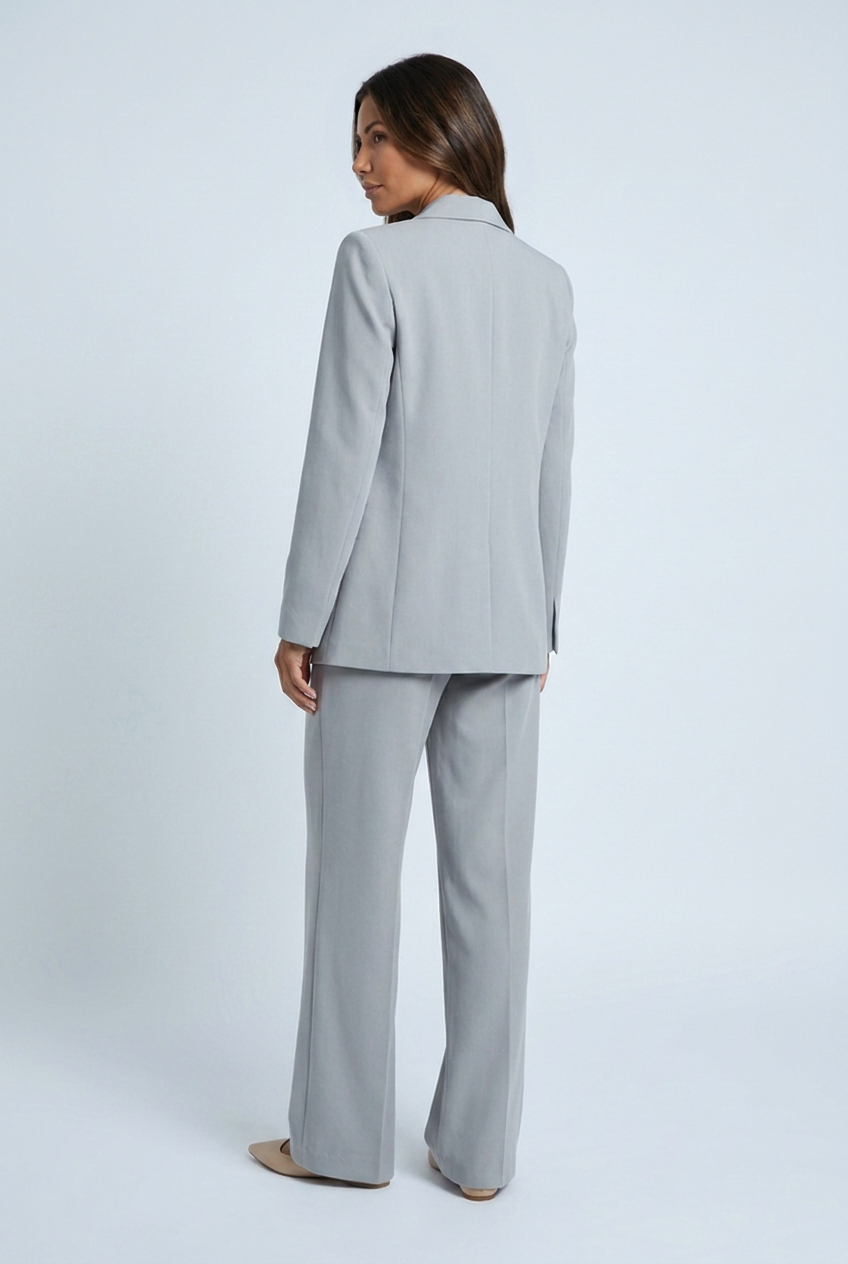 Ines — Tailleur blazer et pantalon large — Amielle Paris