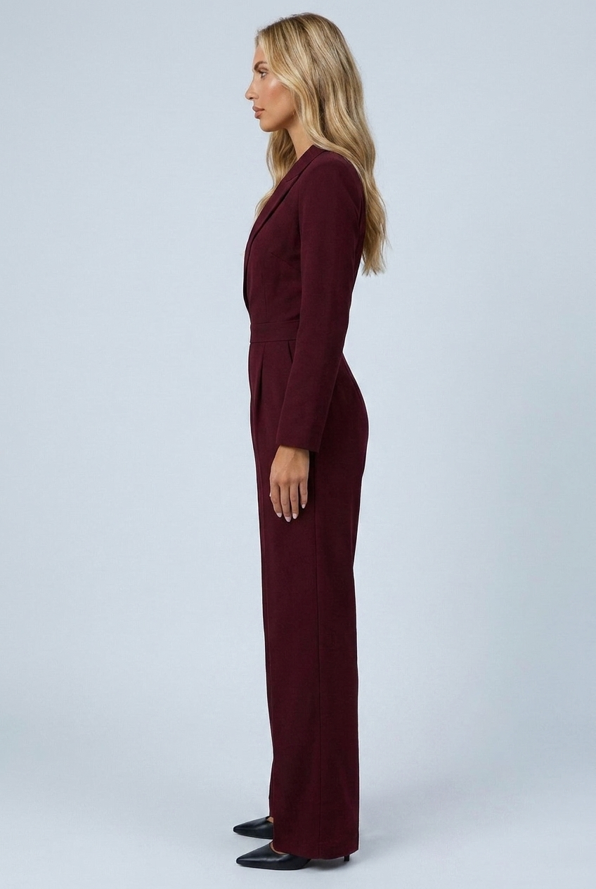 Combinaison tailleur cache-cœur Séraphine — Amielle Paris
