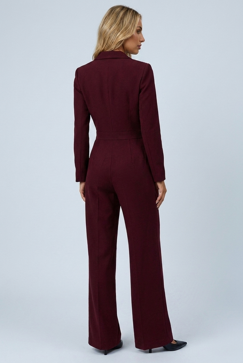 Combinaison tailleur cache-cœur Séraphine — Amielle Paris