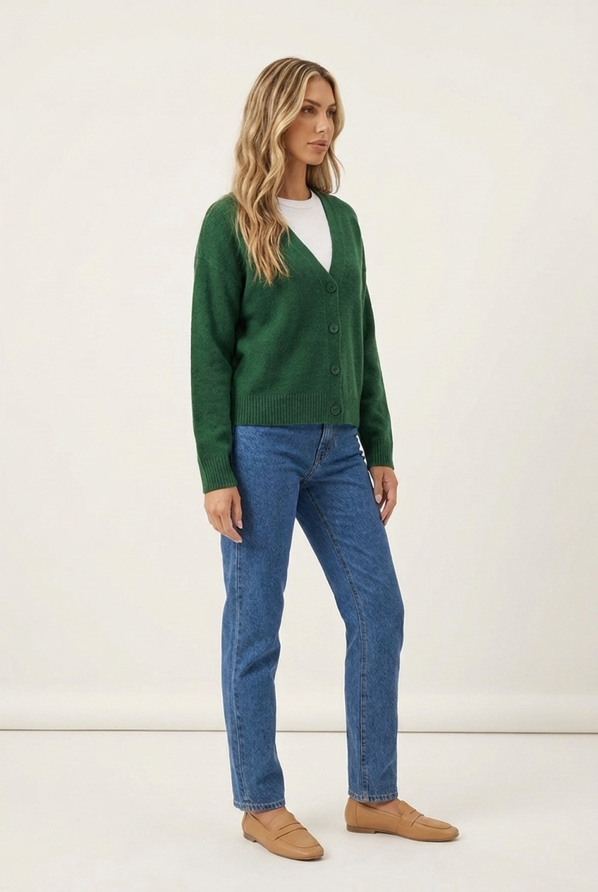Cardigan en maille douce Victoire — Amielle Paris