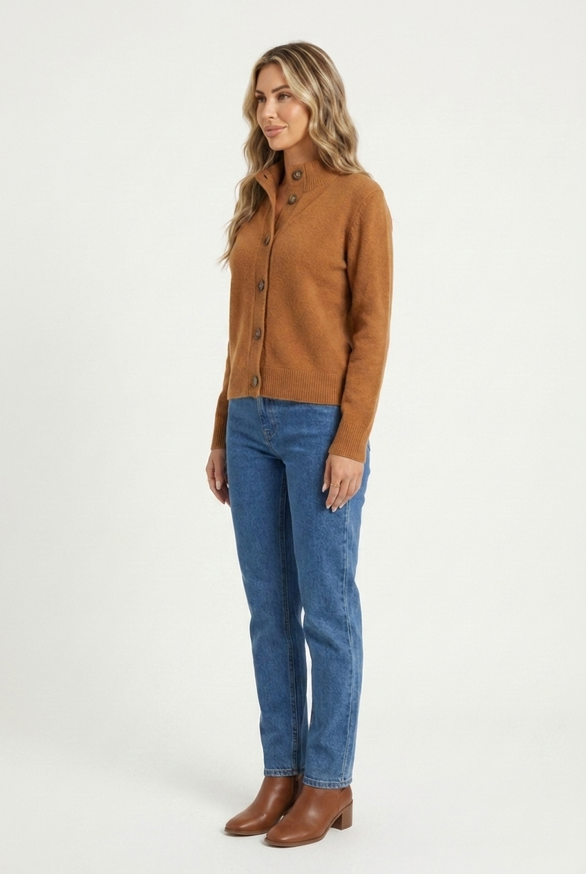 Cardigan en maille douce Amandine — Amielle Paris