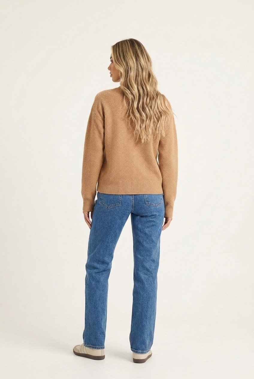 Cardigan long en maille douce Lorie — Amielle Paris