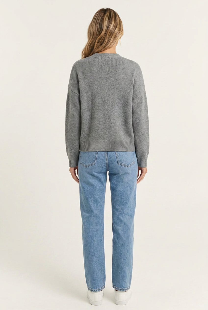 Cardigan en maille douce Victoire — Amielle Paris