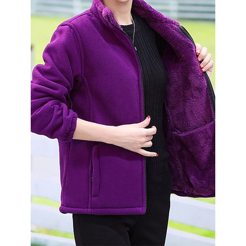 Veste polaire à doublure moelleuse — Amielle Paris