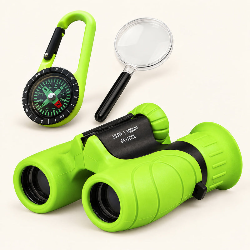 Jumelles enfant 8× avec kit d’exploration — vue 1