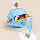 Robot dessinateur avec 100 cartes d’activités — vue 1