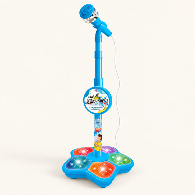 Karaoké enfant avec micro sur pied réglable — vue 1