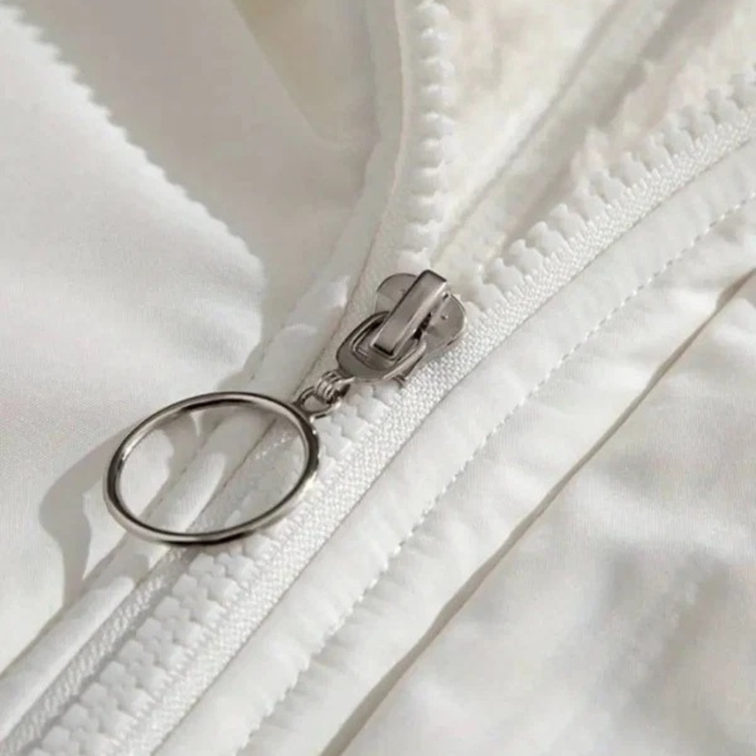 Lina — Veste matelassée à col haut — Amielle Paris