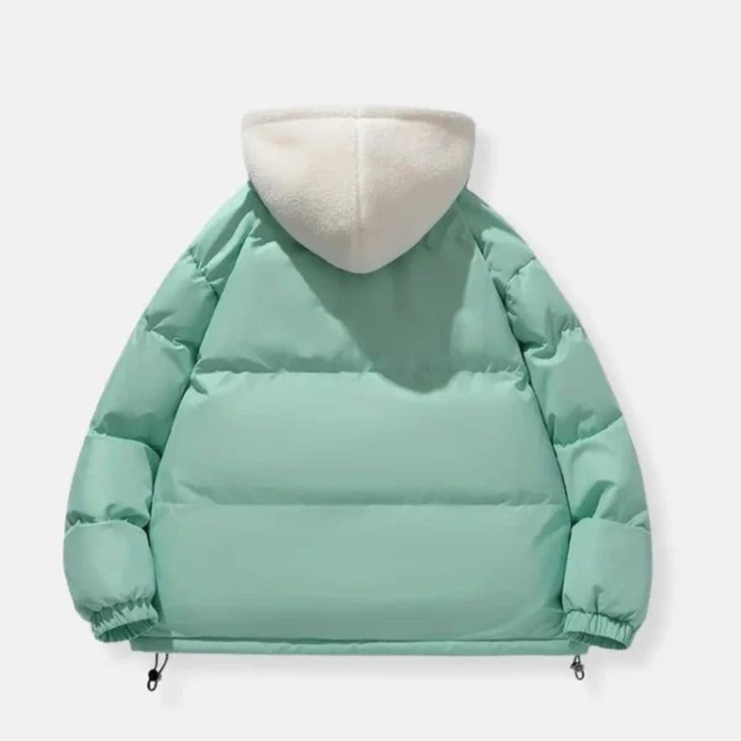 Lina — Veste matelassée à col haut — Amielle Paris