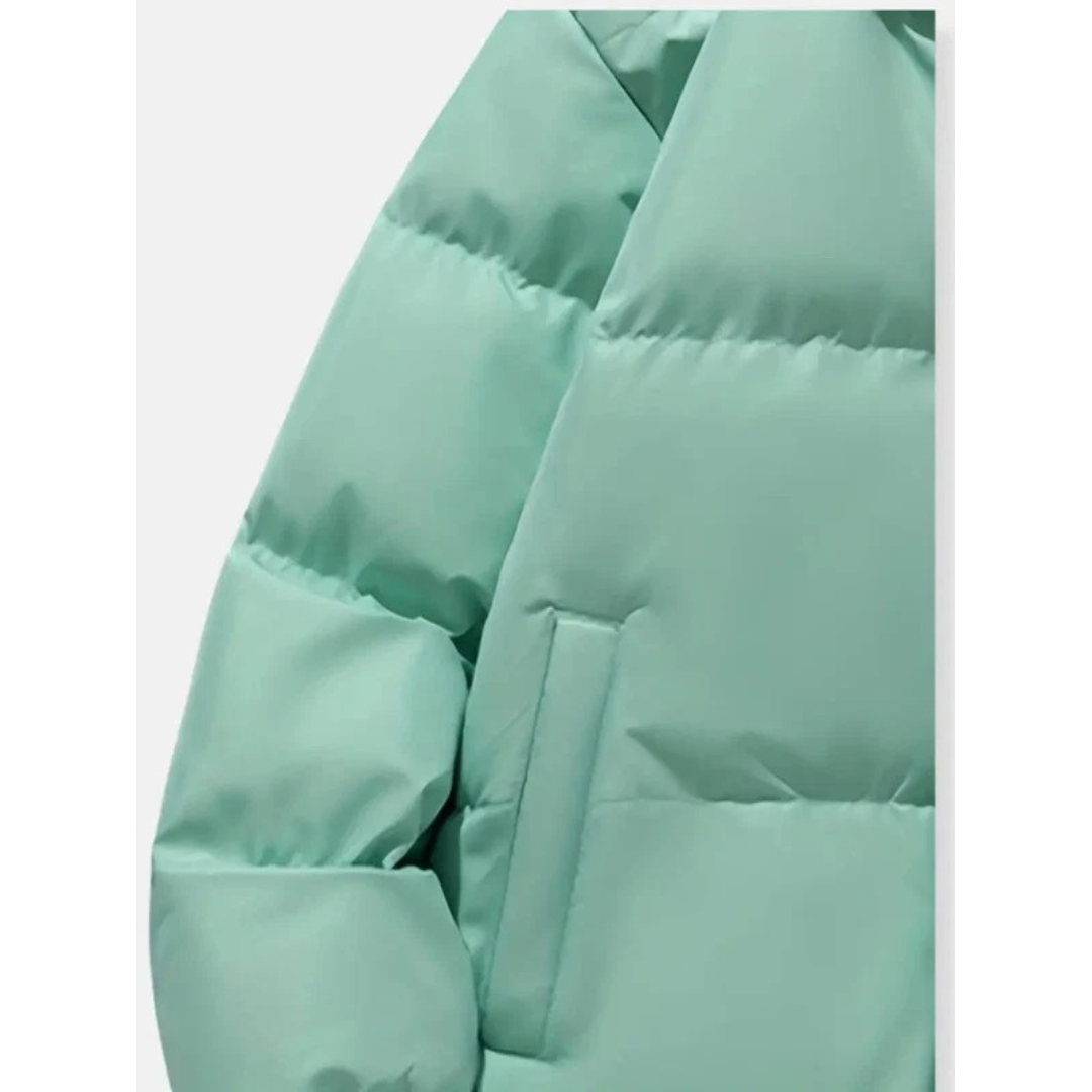 Lina — Veste matelassée à col haut — Amielle Paris