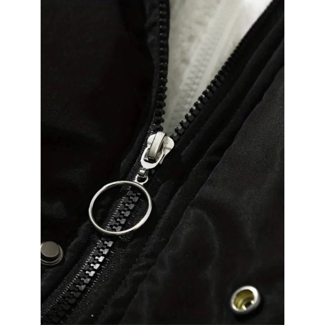 Lina — Veste matelassée à col haut — Amielle Paris