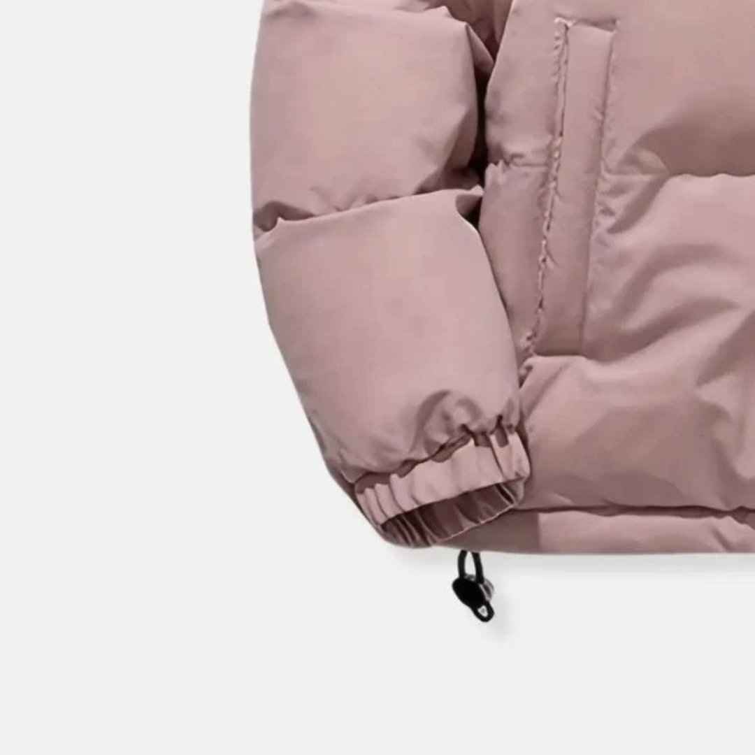 Lina — Veste matelassée à col haut — Amielle Paris