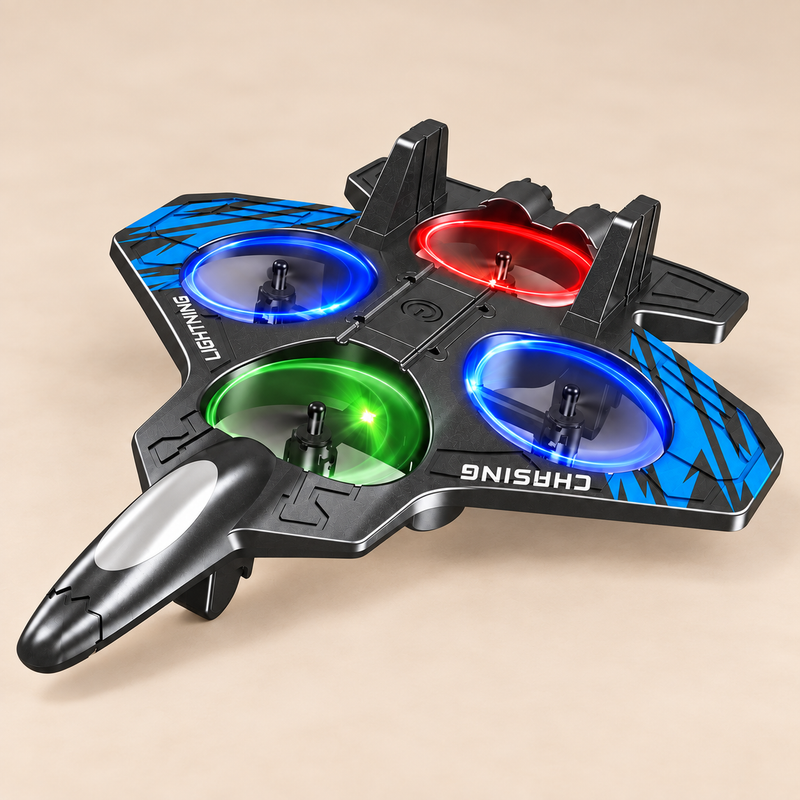 Mini-drone E72 télécommandé avec maintien d’altitude — vue 1