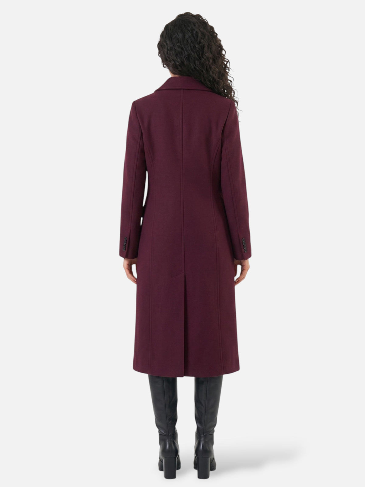 Manteau cintré à double boutonnage — Amielle Paris