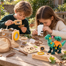 Coffret explorateur avec microscope et dinosaure à monter — vue 6
