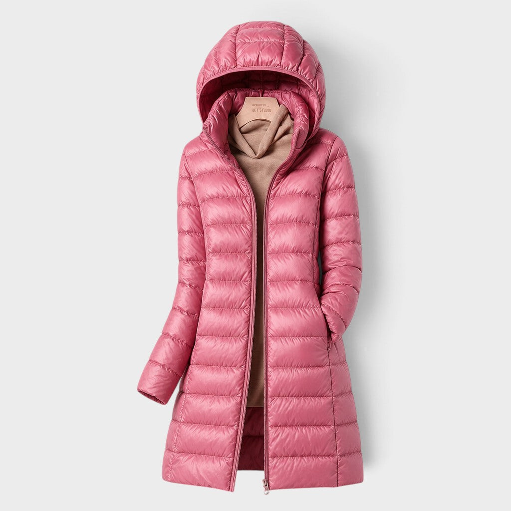 Fabienne | Manteau matelassé à capuche