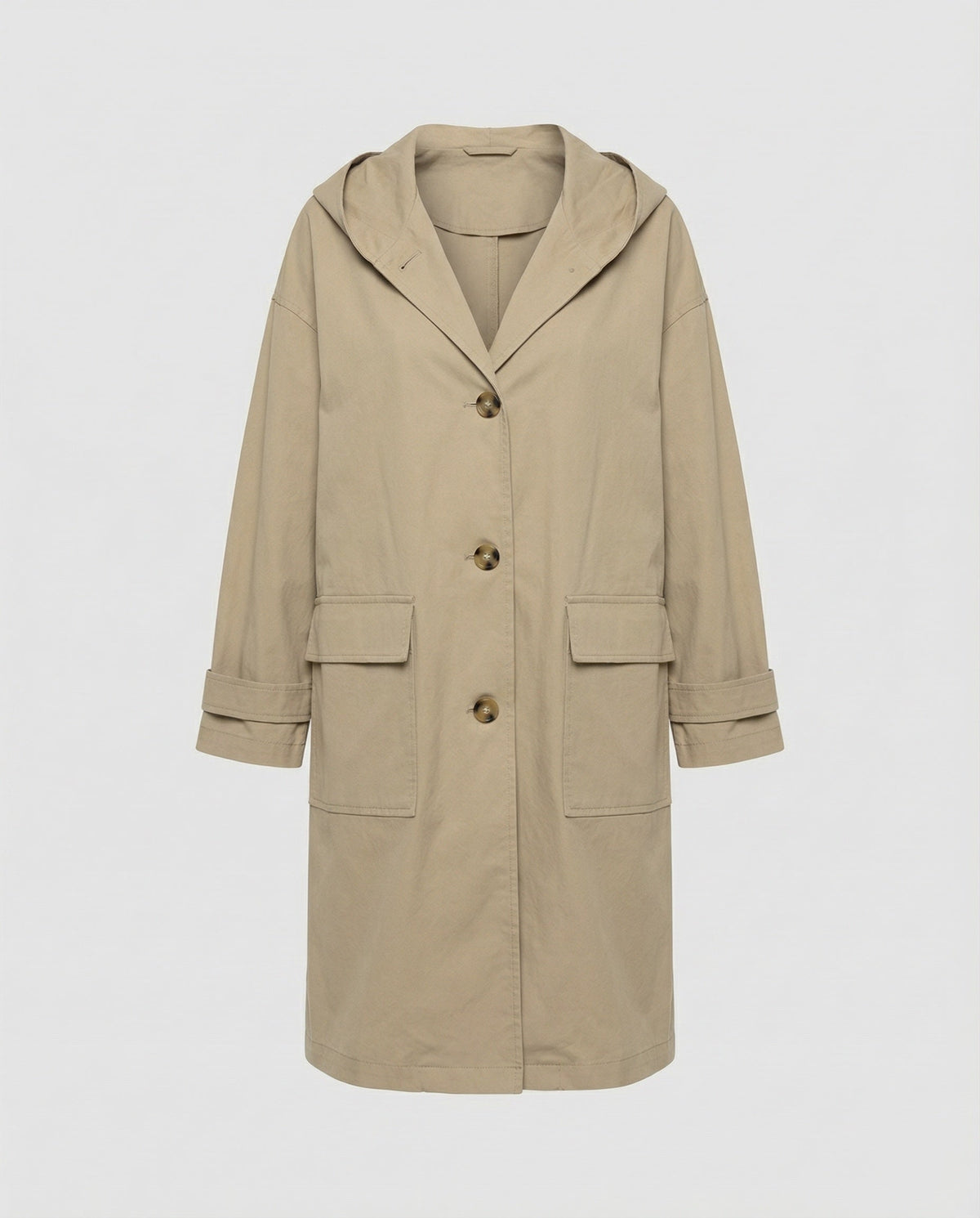 Juliette — Manteau long à capuche — Amielle Paris