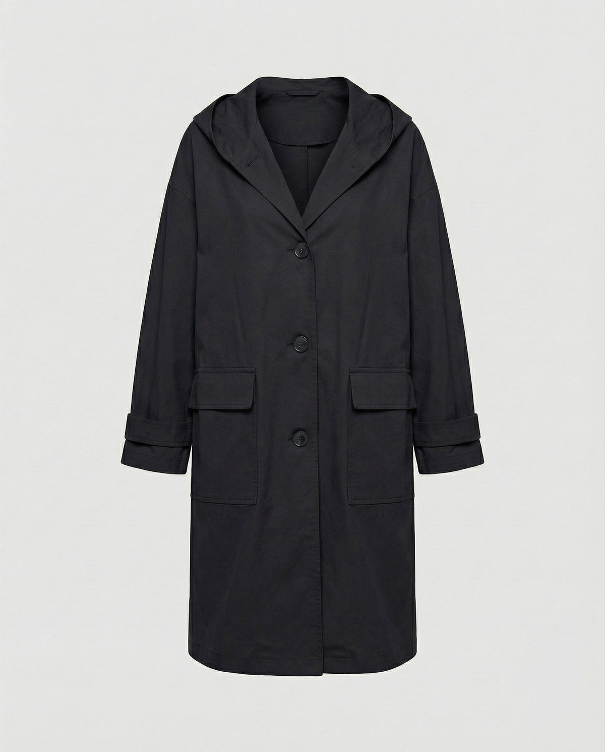 Juliette — Manteau long à capuche — Amielle Paris