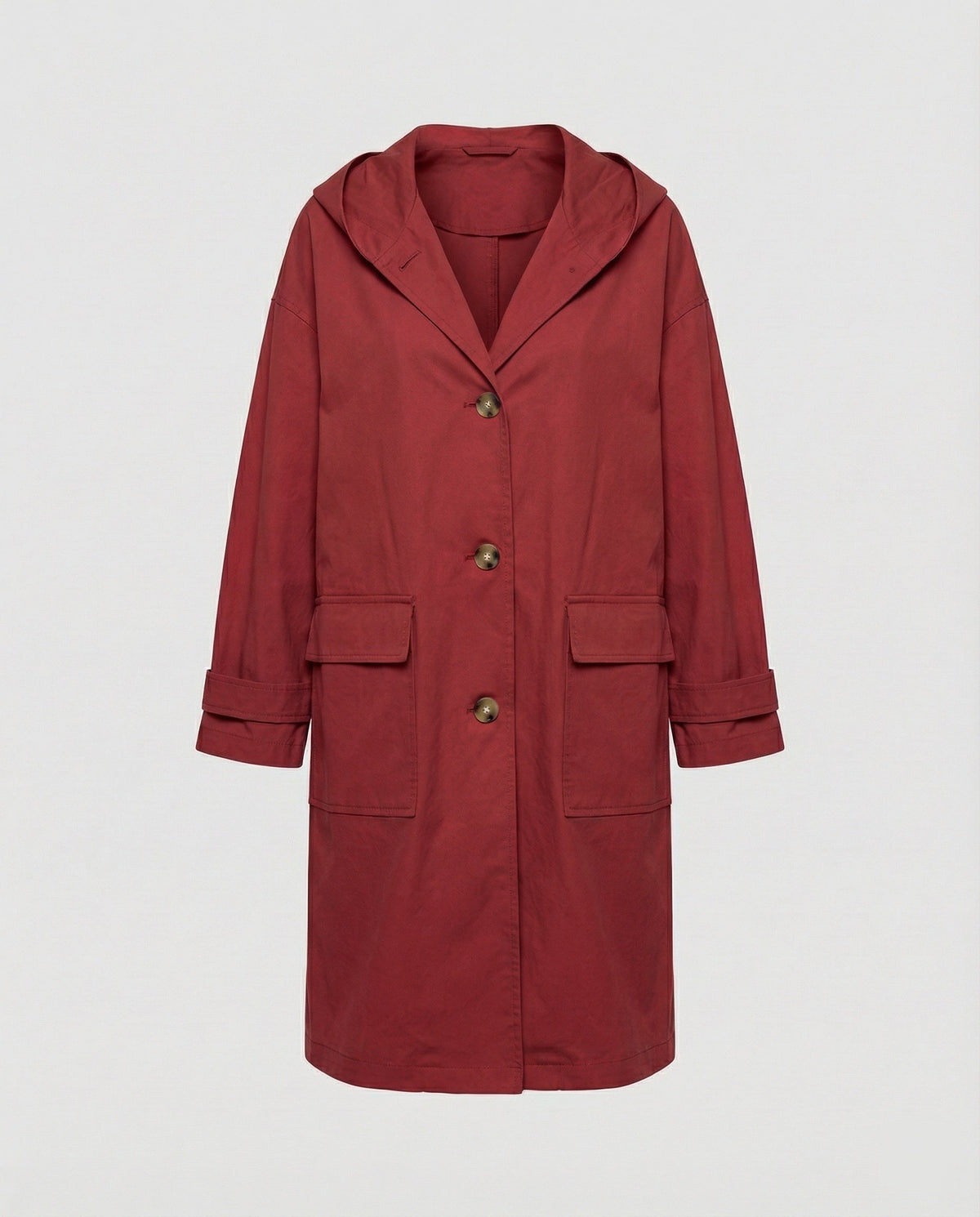 Juliette — Manteau long à capuche — Amielle Paris