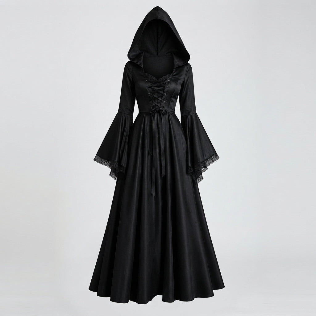 Wicked Hollow — Robe de sorcière à capuche — vue 2