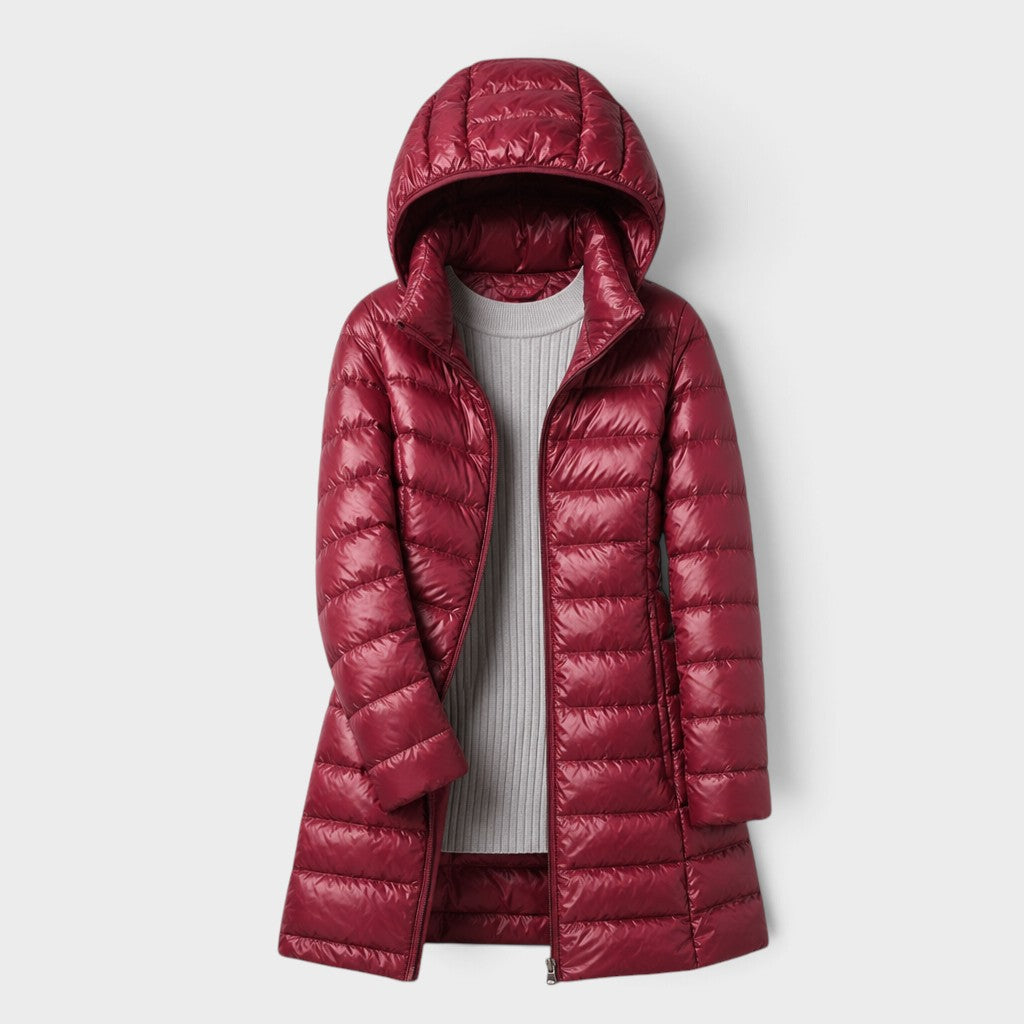 Fabienne | Manteau matelassé à capuche