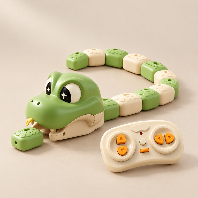 Serpent télécommandé rechargeable à segments — vue 1
