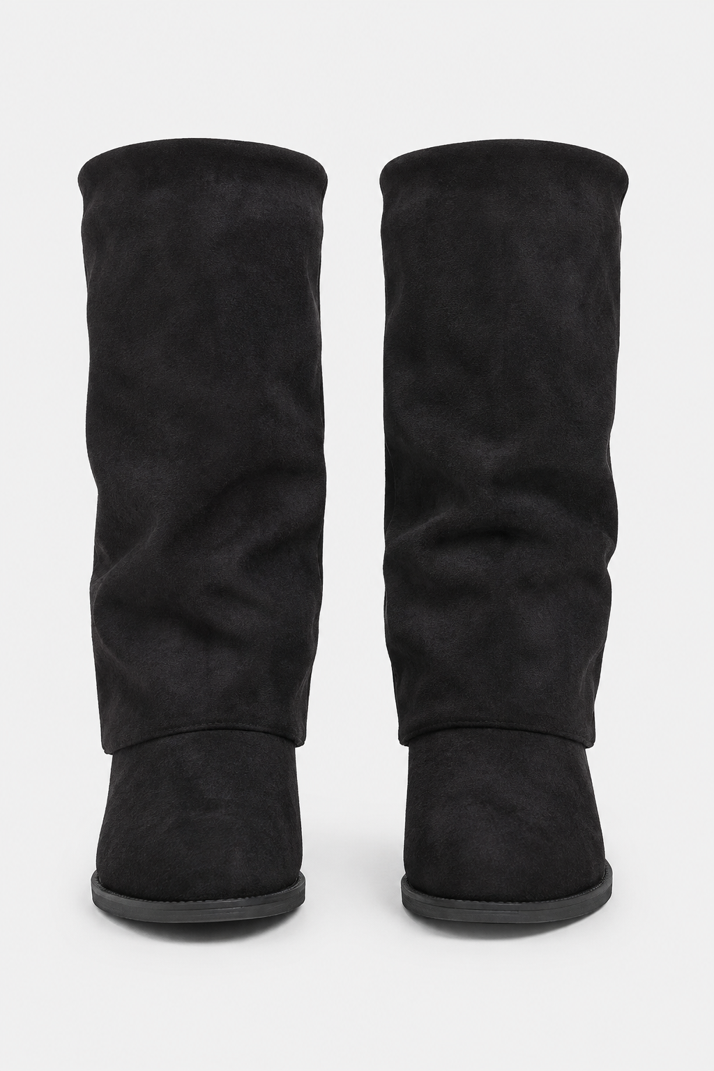 Bottes hautes à revers Hortense — Amielle Paris