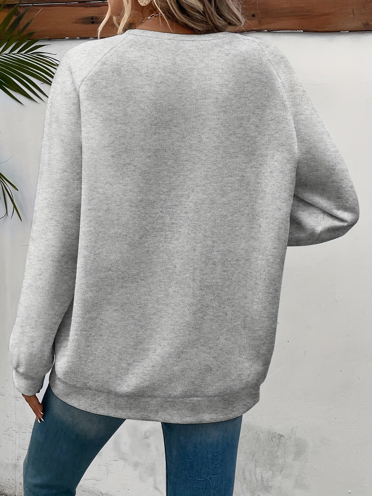 Sweat ample à motif cœurs — Amielle Paris