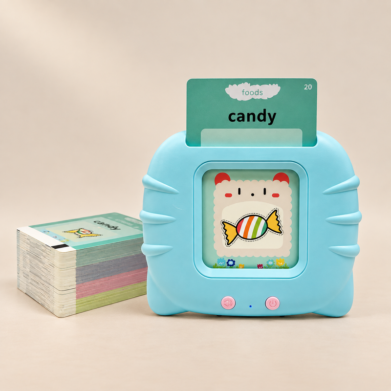 Lecteur de cartes parlantes en anglais — 112 ou 255 cartes — vue 1