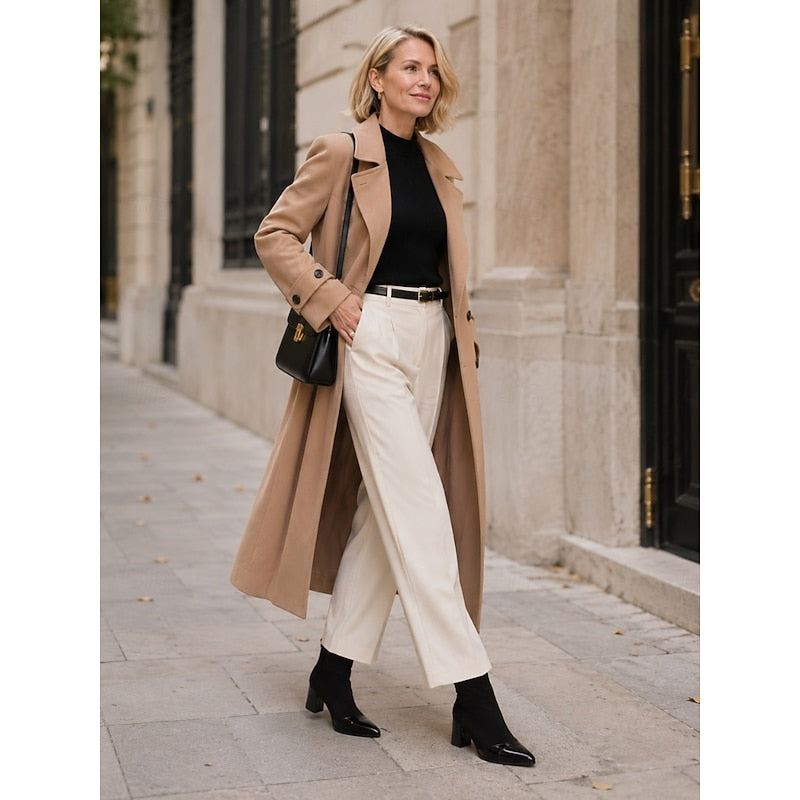 Bottines aspect daim à bout verni et talon bloc — Amielle Paris
