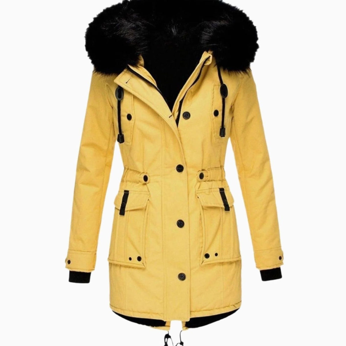 Parka à taille ajustable et doublure polaire — Amielle Paris