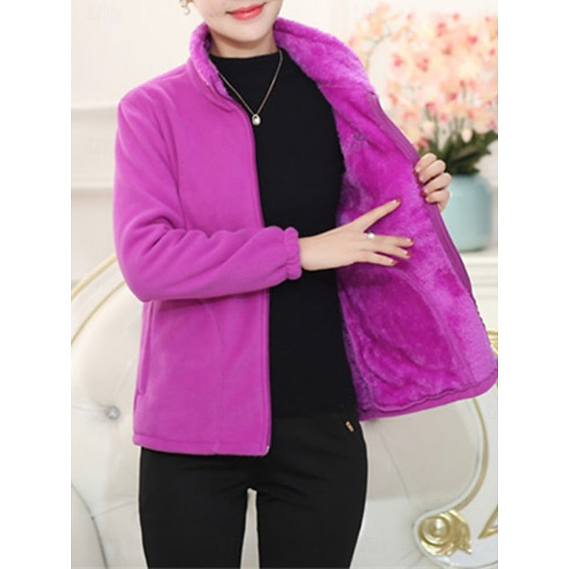 Veste polaire à doublure moelleuse — Amielle Paris