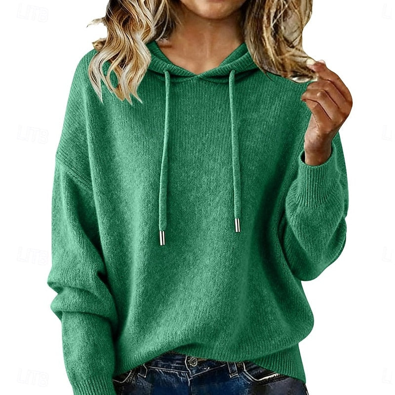 Camille | Pull décontracté à capuche — Amielle Paris